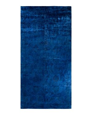 Bloomingdale's Fine Vibrance M1750 Area Rug, 9'1 X 18'3 In Blue