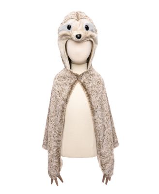 Great Pretenders - Cute & Cuddly Sloth Cape Costume - Ages 5-6