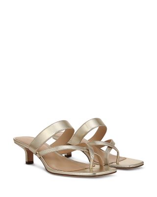 Women's Alanis Strappy Slip On Mid Heel Sandals