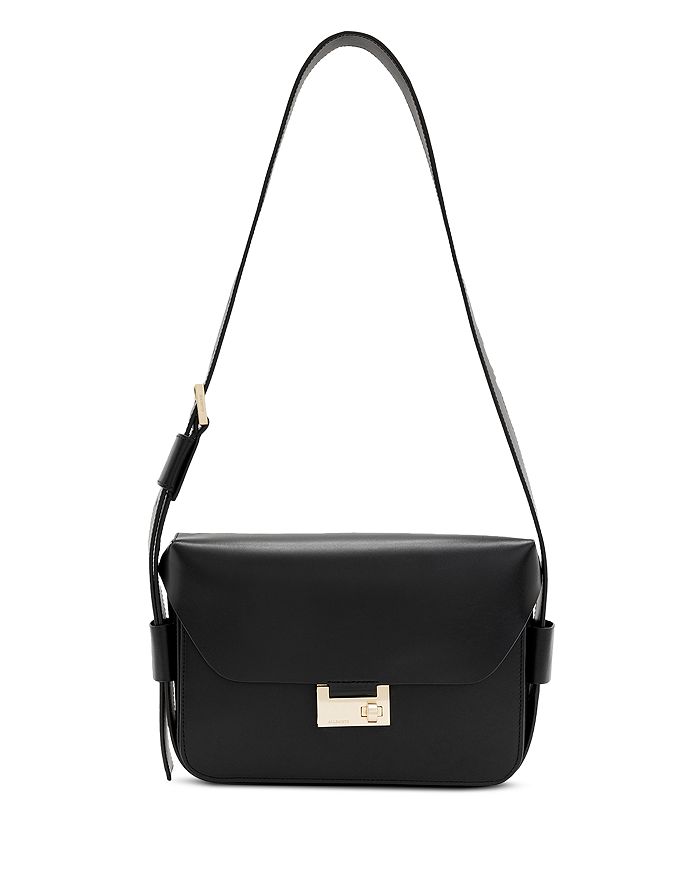 ALLSAINTS Etienne Medium Leather Shoulder Bag | Bloomingdale's