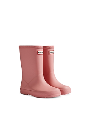 Hunter Unisex First Classic Boots - Toddler, Little Kid In Purring Pink