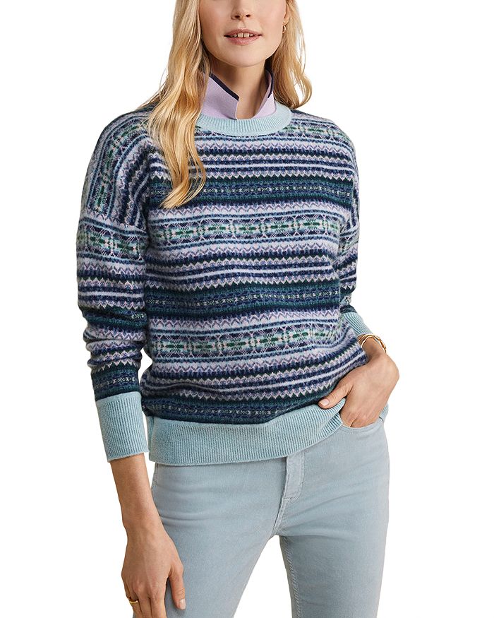 Classic Fair Isle Crewneck Sweater
