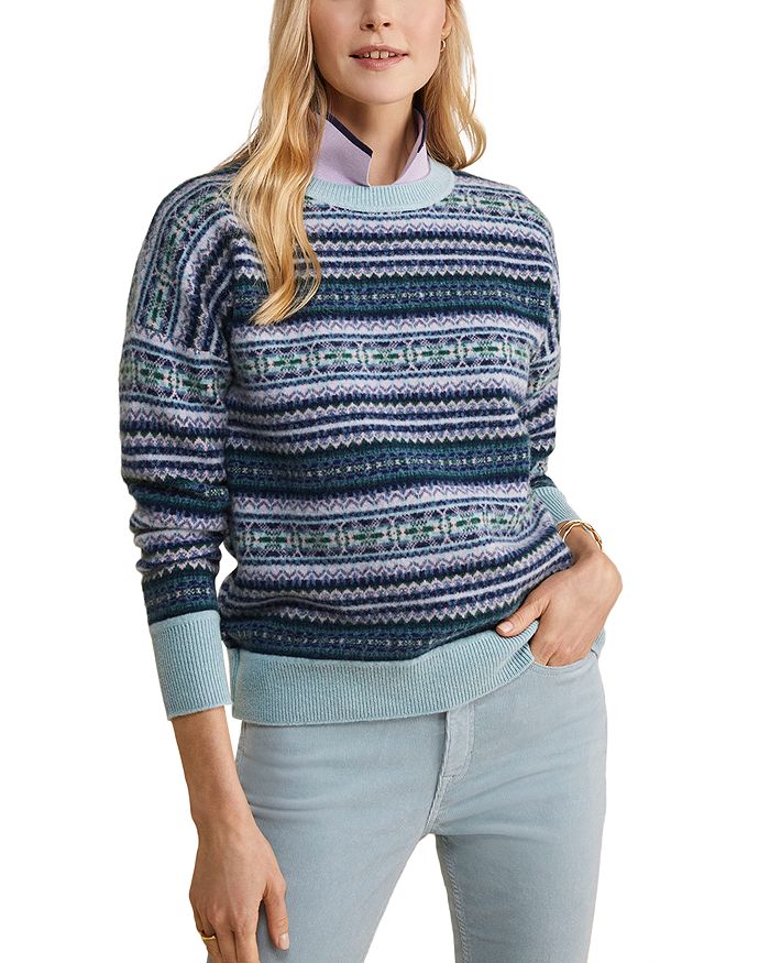 Vineyard Vines Classic Fair Isle Crewneck Sweater | Bloomingdale's