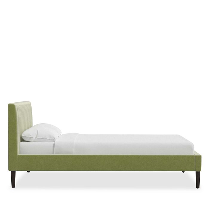 Shop Sparrow & Wren Griffin Boucle Channel Bed, Twin In Titan Sage