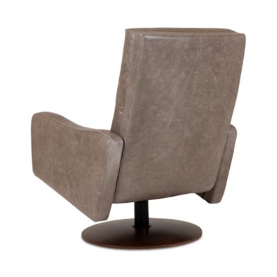 Remi Leather Swivel Recliner