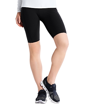 Nic + Zoe Flexfit Pocket Bike Shorts In Black Onyx