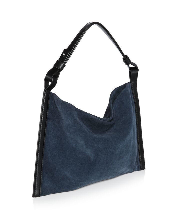 Shop Proenza Schouler White Label Minetta Small Shoulder Bag In Navy/black