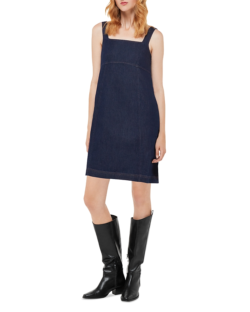 Whistles Denim Pinafore Dress Whistles Denim Pinafore Dress