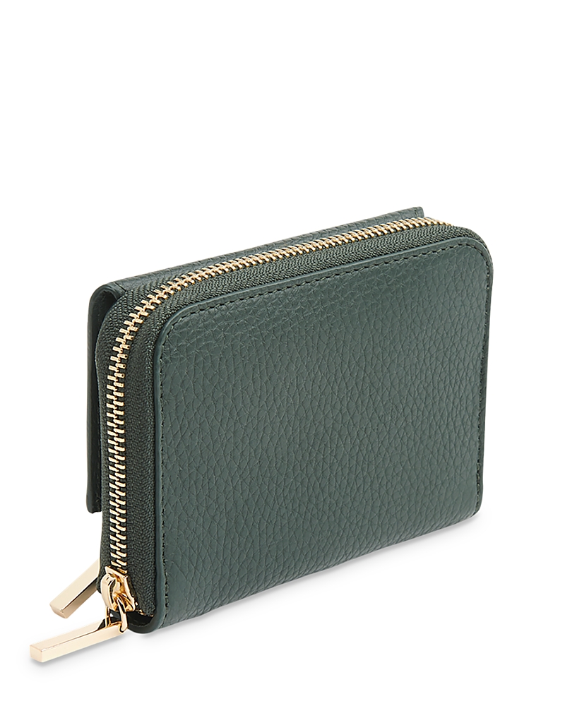 Whistles Bibi Leather Zip Purse