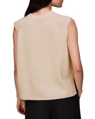 Crewneck Knit Tank Top