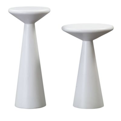 TOV Furniture - Gianna Concrete Accent Tables, Set of 2