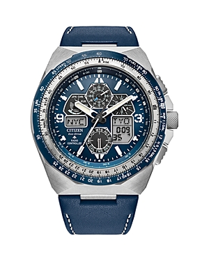Citizen Eco-drive Promaster Air Skyhawk Chronograph, 46mm In Blue