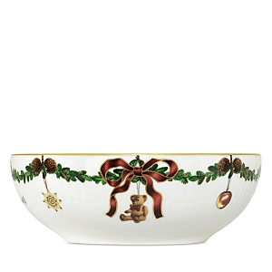 Royal Copenhagen Star Fluted Christmas Bowl