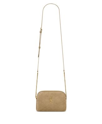 SAINT LAURENT - Gaby Zipped Pouch In Suede