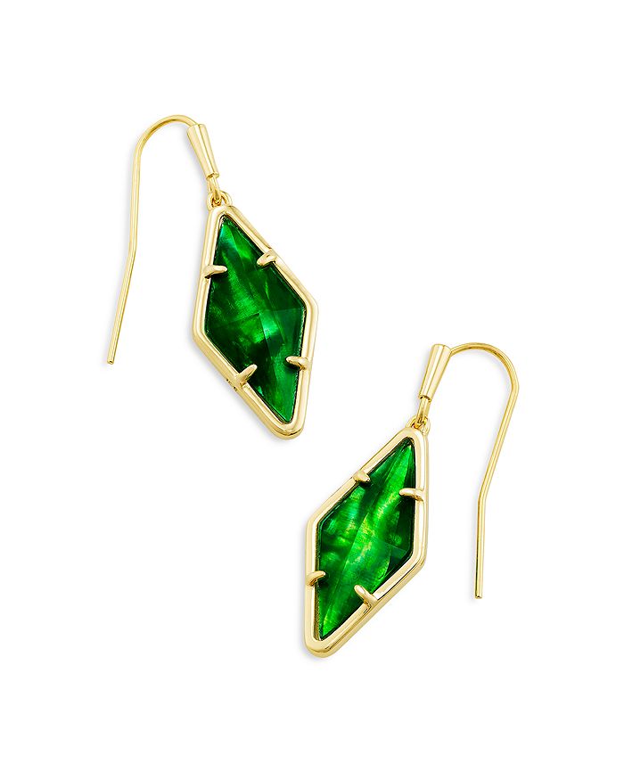 Kendra Scott Kinsley Mother of Pearl Geometric Drop Earrings | Bloomingdale's