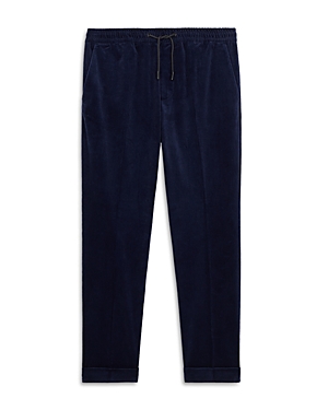The Kooples Hill Corduroy Trousers In Navy