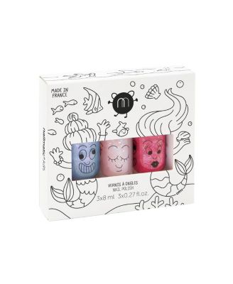 nail polishes set Mermaid 3-10 - Ages 5-7