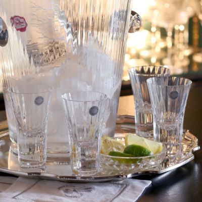 Crystal Corinne Shot Tumblers, Set of 4