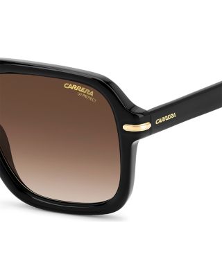 Square Aviator Sunglasses, 55mm