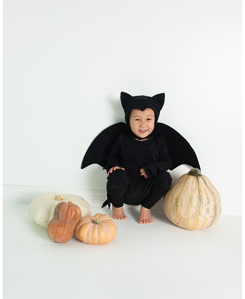 Band Of The Wild Bat Pajama Costume - Ages 18 Months-7 Years