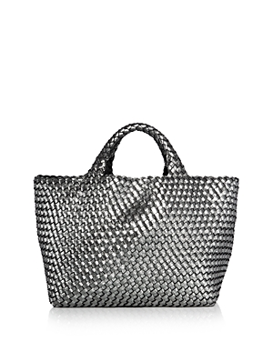 Naghedi St Barths Medium Tote In Silver