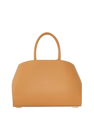 Small Hug Leather Top Handle Bag