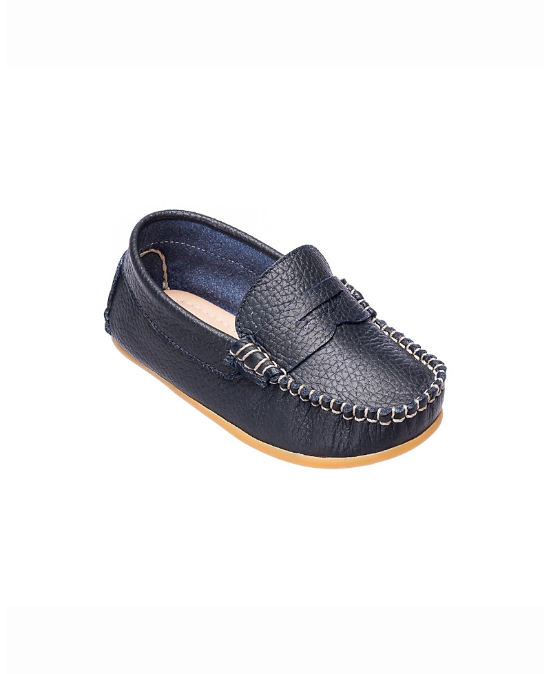 Elephantito Boys' Alex Driver with Cutout Loafers - Baby, Toddler