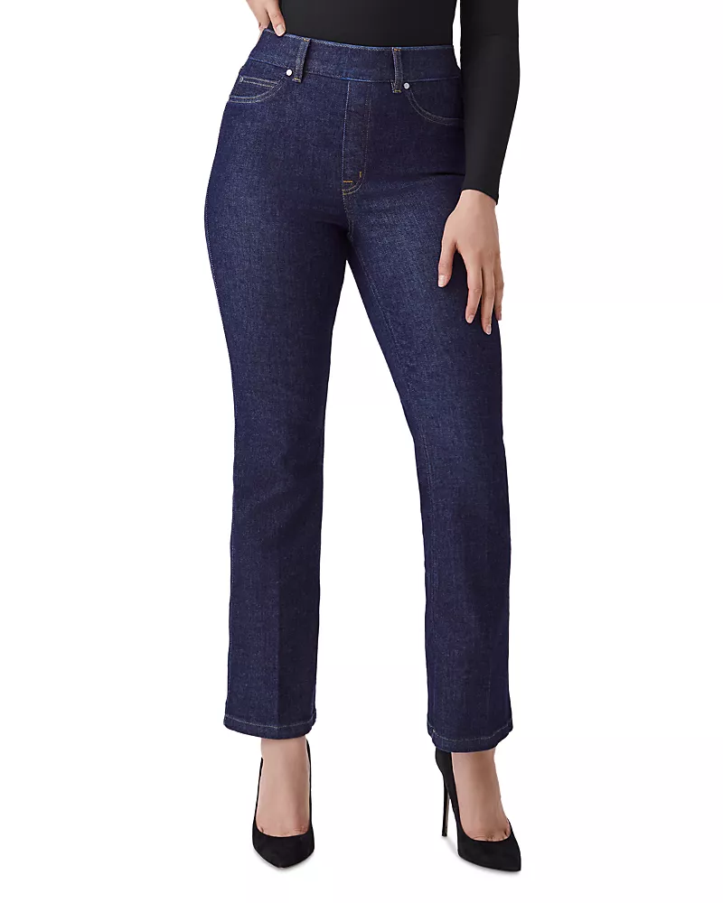 Spanx SPANXshape Everywear Pull On Wide Leg Jeans