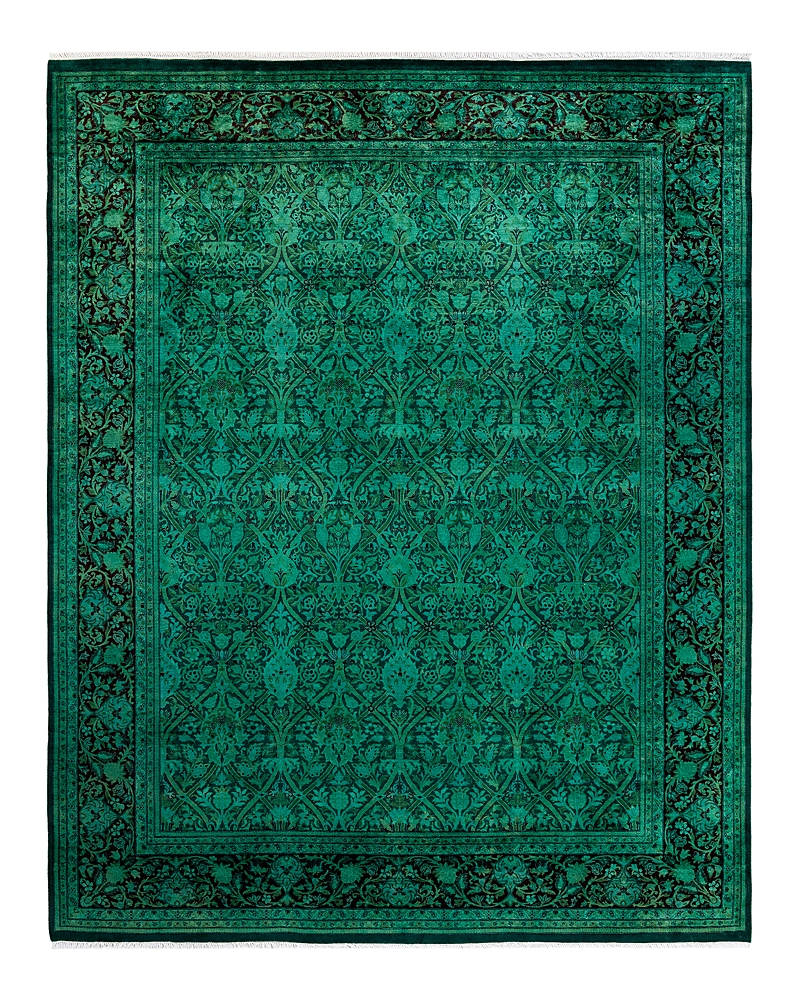 Bloomingdale's Fine Vibrance M1170 Area Rug, 8'2 X 10'4 In Green