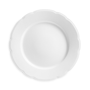 Degrenne Paris Reminiscence White Dinner Plates, Set Of 4