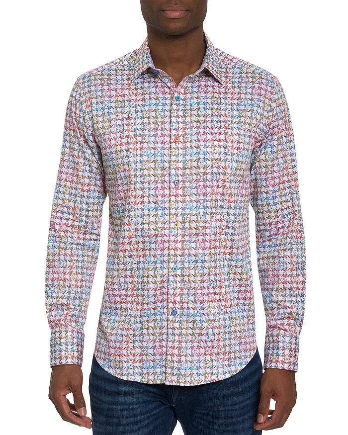 Robert Graham Seven Hills Classic Fit Long Sleeve Button Front Shirt Bloomingdale's