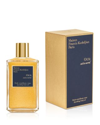 Oud Satin Mood Scented Sparkling Body Oil 6.8 oz.