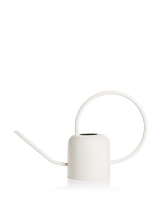 Rumisu White Stainless Steel Watering Can