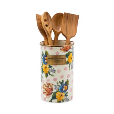 Mackenzie-Childs Wildflowers Utensil Holder