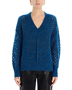 Aqua Honeycomb Knit Sweater - 100% Exclusive
