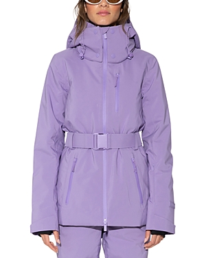 Halfdays Aston Belted Ski Jacket In Disco