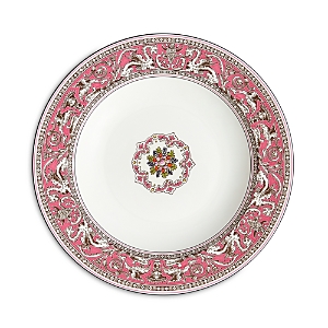 Wedgwood Florentine Rim Soup Bowl In Fuchsia