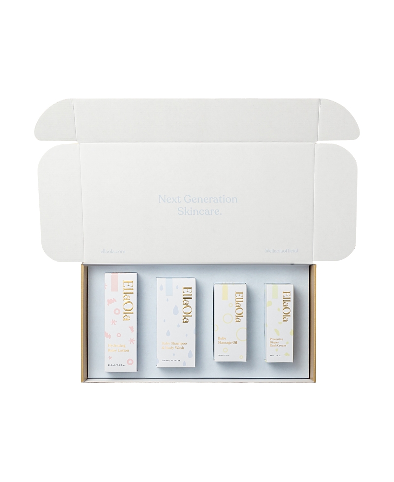 ELLAOLA ELLAOLA ELLAOLA UNISEX THE ESSENTIAL SKINCARE GIFT SET 4 PIECES - BABY