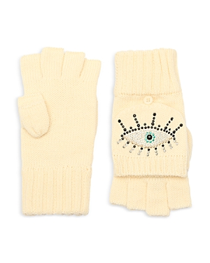 Kurt Geiger London Evil Eye Pop Top Mittens