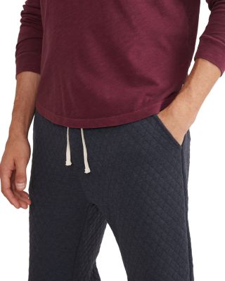 Quilted Standard Fit Joggers 