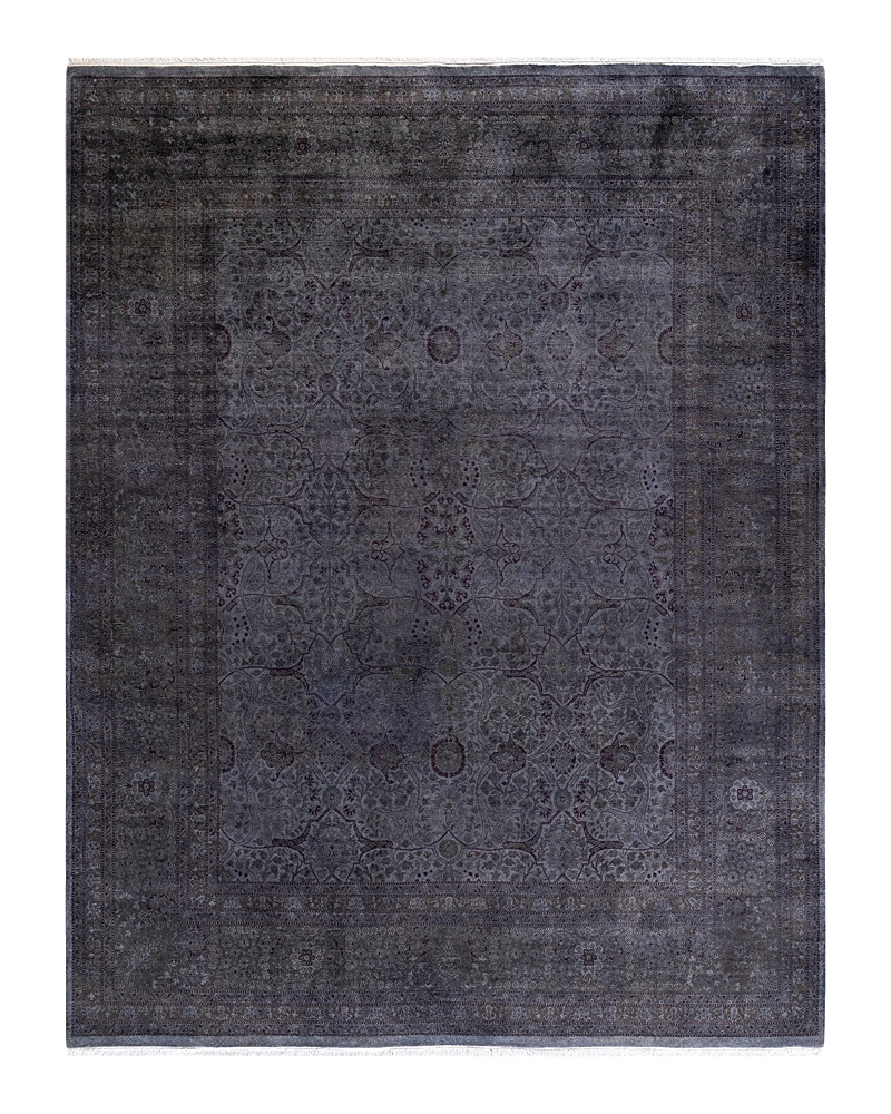 Bloomingdale's Fine Vibrance M1411 Area Rug, 8'2 X 10'4 In Silver