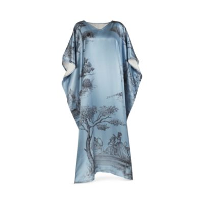 Gingerlily - x Sheila Bridges Harlem Toile Silk Kaftan