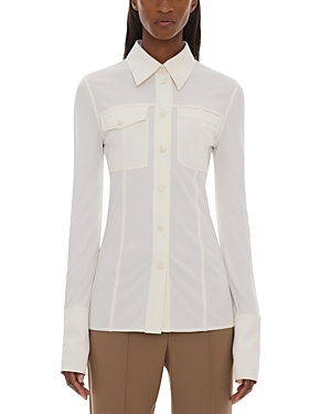 Helmut Lang Collared Button Front Shirt
