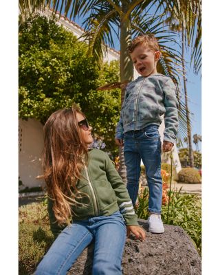 Unisex Waves Zip Hoodie - Little Kid, Big Kid