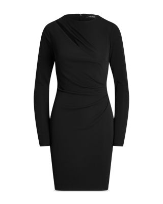 Ralph Lauren Pleated Cutout Jersey Dress | Bloomingdale's Women