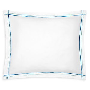 Sferra Tratto Boudoir Sham In White/clearwater