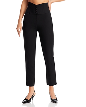 Shop Bardot Corset Pants In Black
