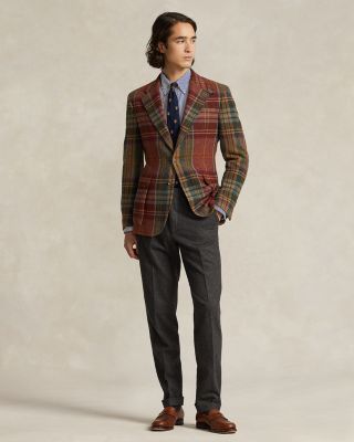 Polo Ralph Lauren The RL67 Plaid Wool Tweed Jacket