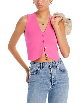 Fashion Casual Solid Knit Vest Sleeveless Sweater @ Best Price Online