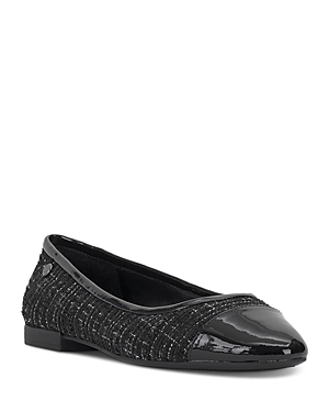 VINCE CAMUTO WOMEN'S MINDY CAP TOE BALLET FLATS